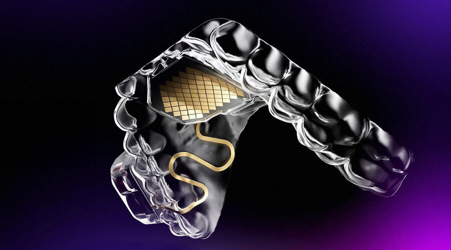 صفحه لمسی دهانی