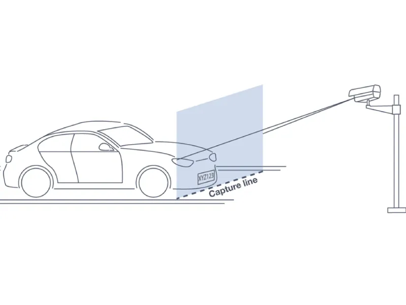 انتخاب محل نصب دوربین پلاک‌خوان