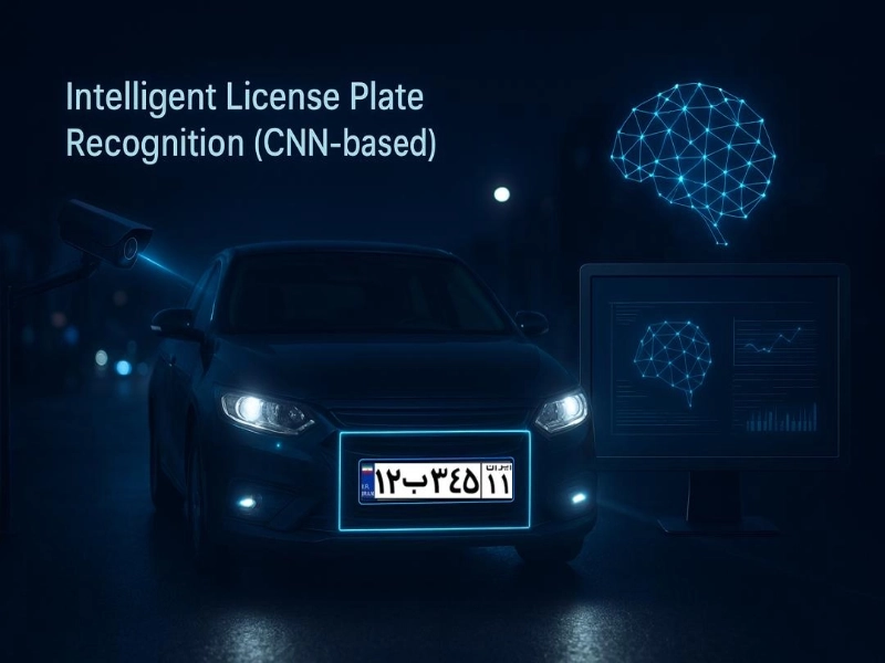شبکه عصبی کانولوشن CNN در پلاک خوان هوشمند خودرو
